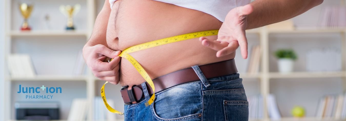 Measure waist for weight loss tracking
