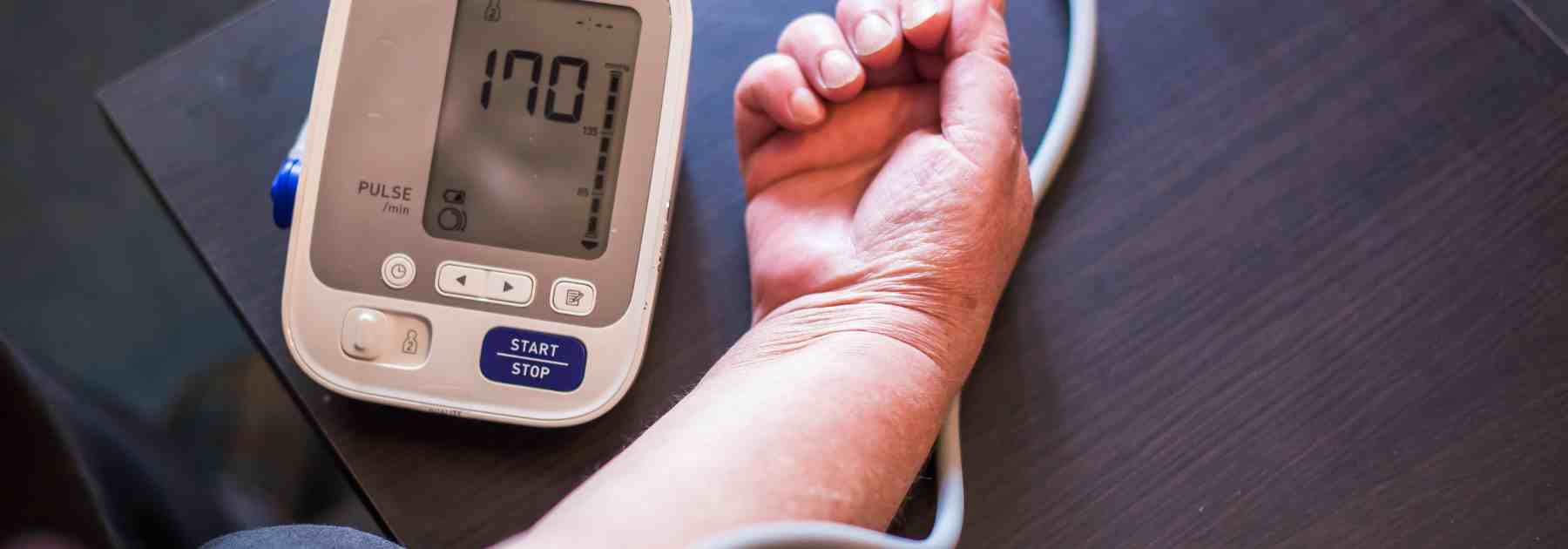 Hypertension high blood pressure reading