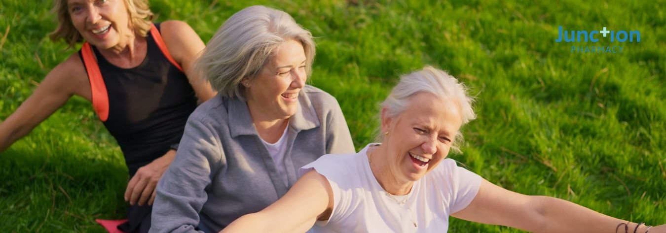 Women enjoying outdoor exercise for weight loss