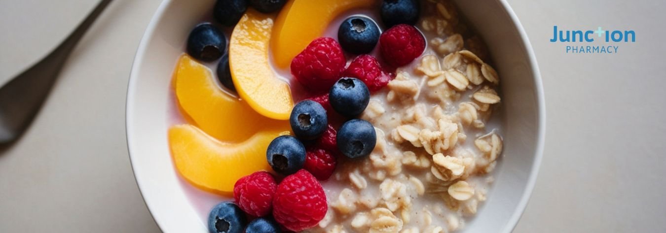 Healthy breakfast bowl for weight management