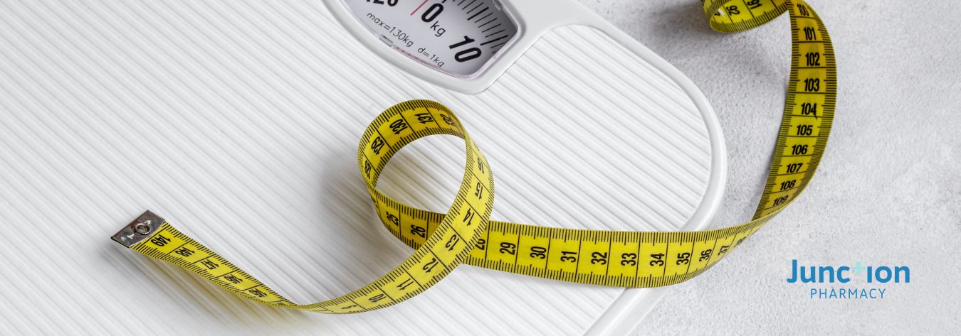 Measuring tape and scale for weight management