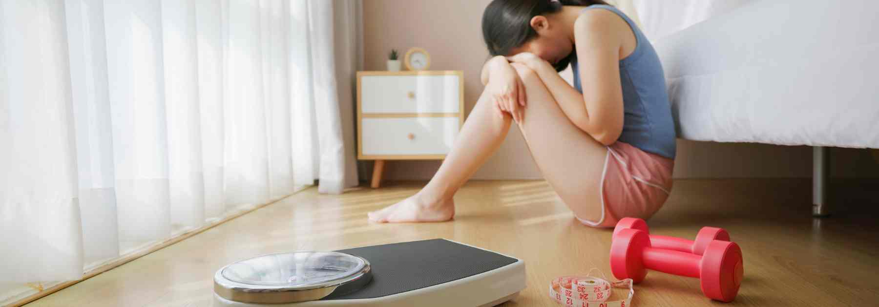 Crying over weight loss